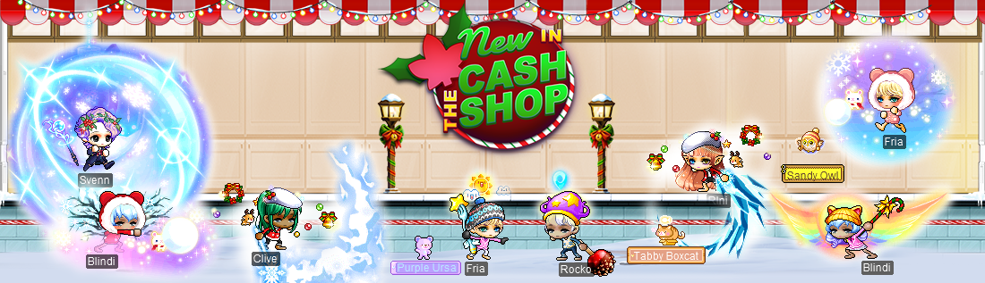 MapleStory December 14 Winter Surprise Style Box Contents