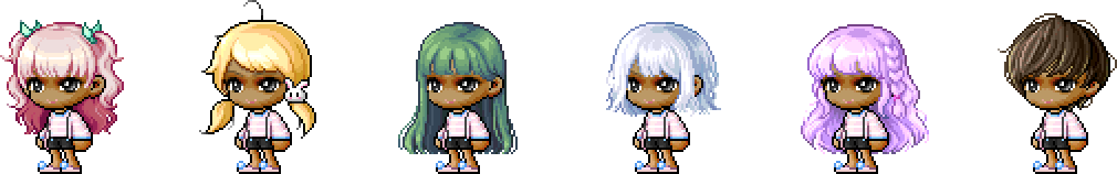 MapleStory January 11 Cash Shop Update Female Royal Hairstyles