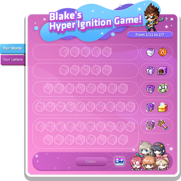 MapleStory Hyper Ignition Events