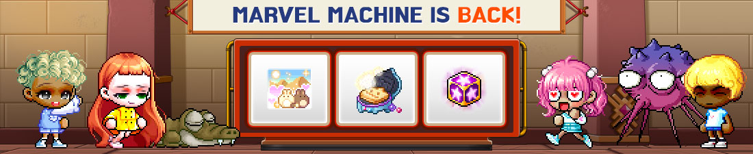 MapleStory March 2023 Marvel Machine