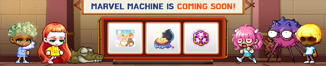 MapleStory March 2023 Marvel Machine