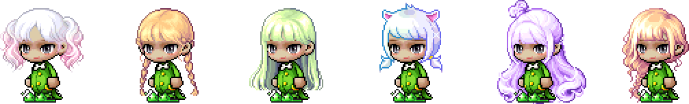 MapleStory March 22 Cash Shop Update Female Royal Hairstyles