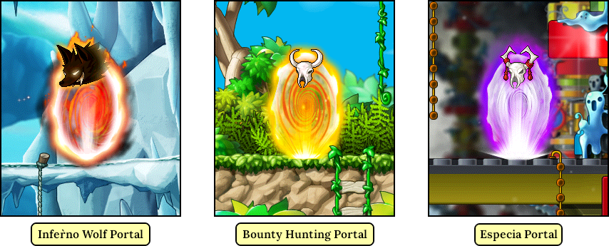 MapleStory Types of Random Portals