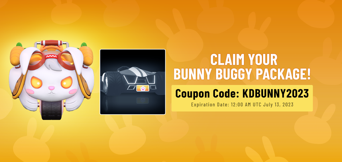 Bunny Buggy Giveaway KartRider Drift