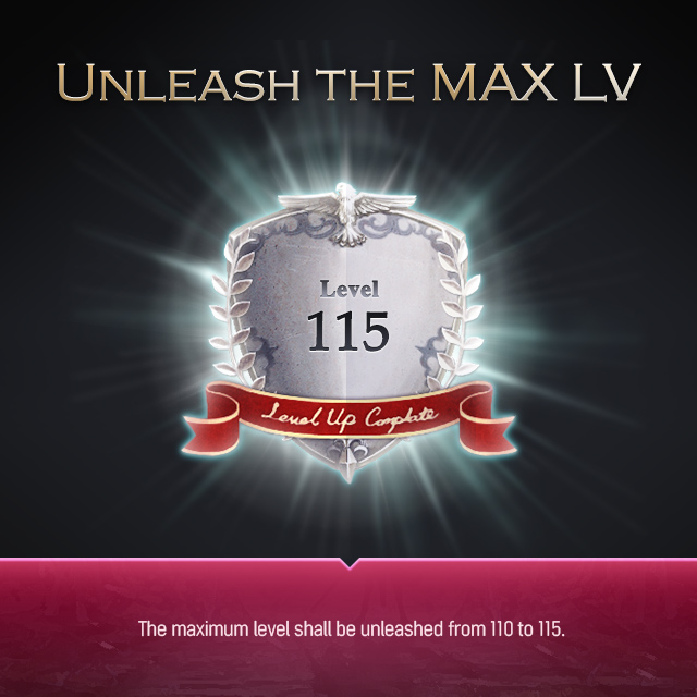 UPDATE] 4/25 (Ver. 2.99) Sneak Peek - Max LV & New Equipment
