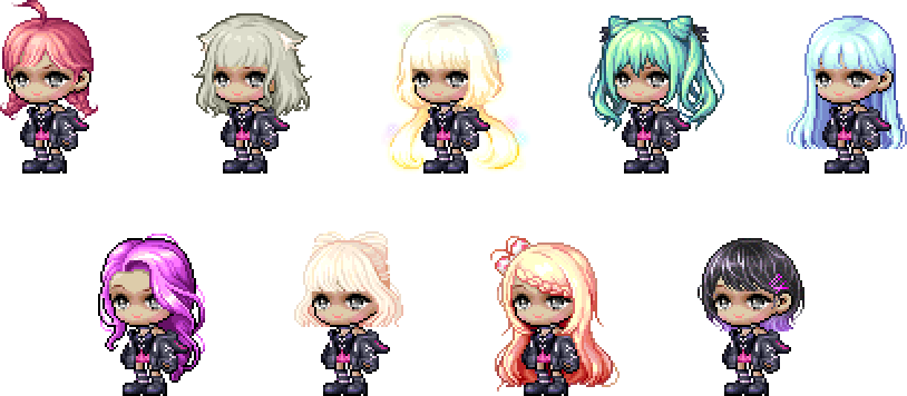 MapleStory May 10 Cash Shop Update Female Anniversary Royal Hairstyles