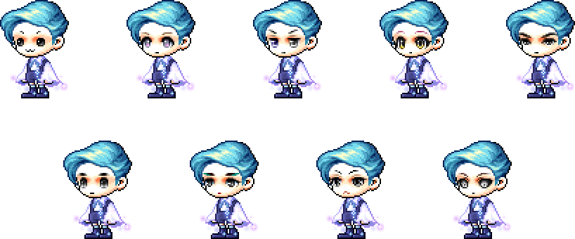 MapleStory June 21 Cash Shop Update Male All-Star Faces
