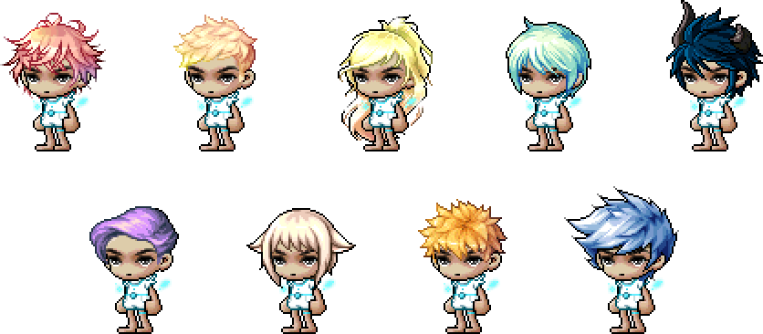 MapleStory June 21 Cash Shop Update Male All-Star Hairstyles
