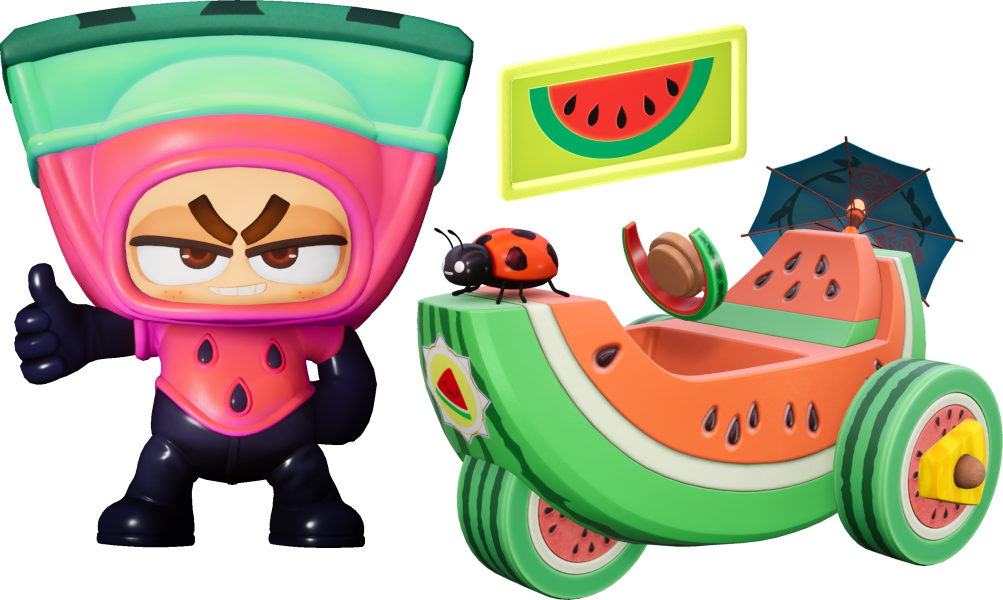 Mobi Watermelon Package August 9 Item Shop Update KartRider Drift