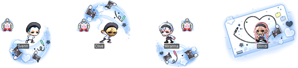 MapleStory August 30 School Is My Hideout Permanent Outfit Packages