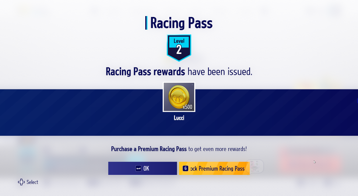 Racing Pass Reward Pop-Up Season 4 KartRider Drift