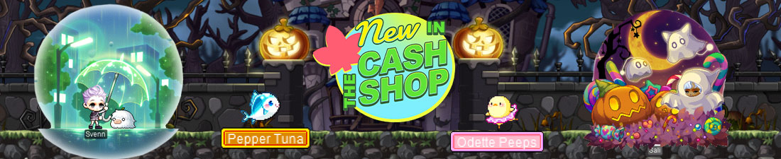 MapleStory October 4 Cash Shop Update