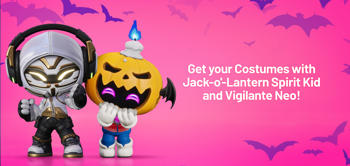 Vigilante Neo JackoLantern Spirit Kid October 11 Item Shop Update KartRider Drift