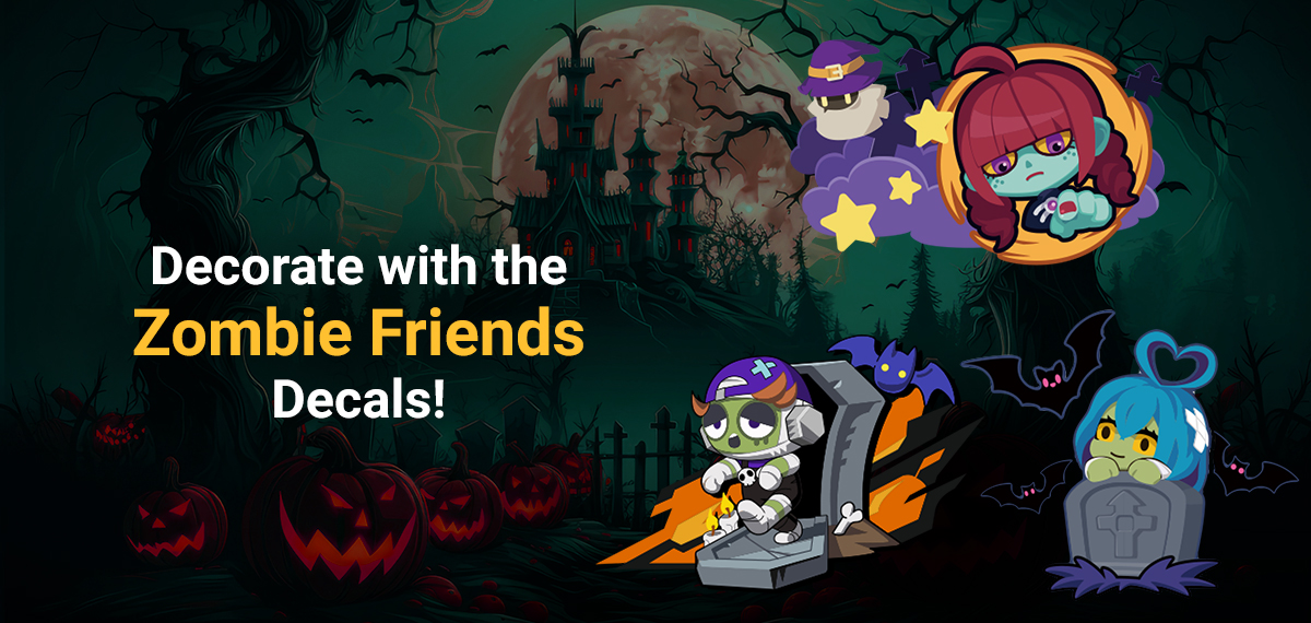 Zombie Friends Package Hallowheels October 18 Item Shop Update KartRider Drift