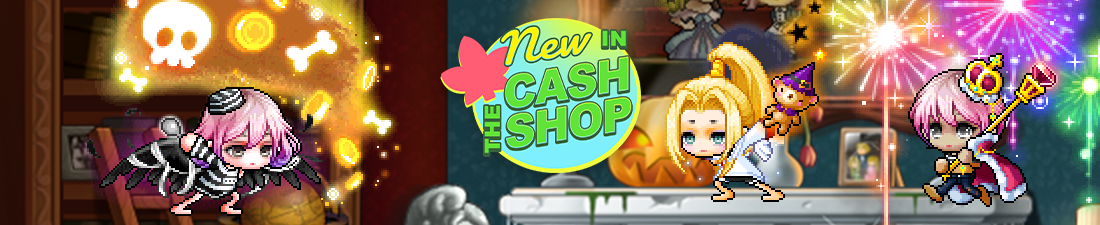 MapleStory October 25 Cash Shop Update