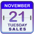 Black Friday Sales for Nov 21