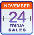 Black Friday Sales for Nov 24