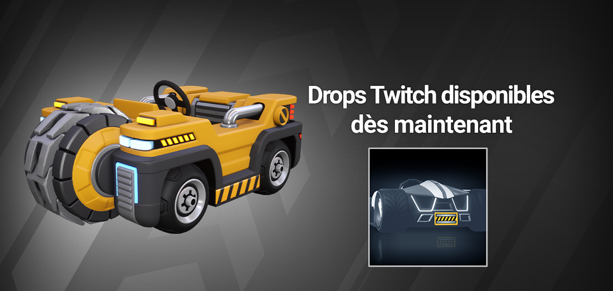 November 29 Twitch Drops Steelwheeler Package KartRider Drift