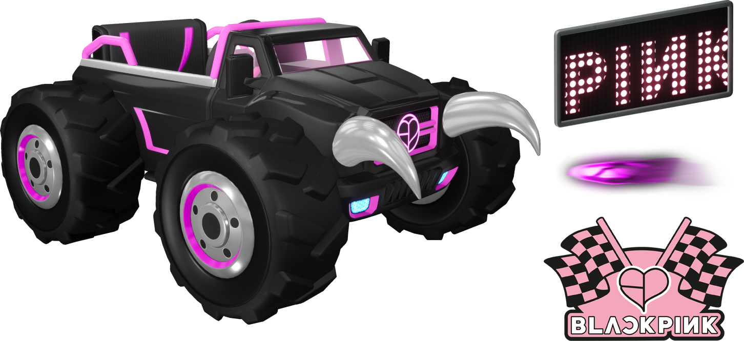 Pink Venom Monster Package KartRider Drift x BLACKPINK