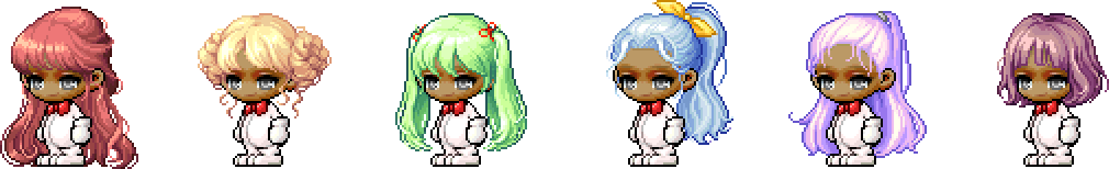 MapleStory April 10 Cash Shop Update Female Royal Hairstyles