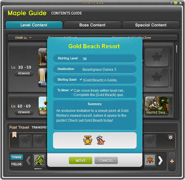 MapleStory Theme Dungeon Maple Guide Join