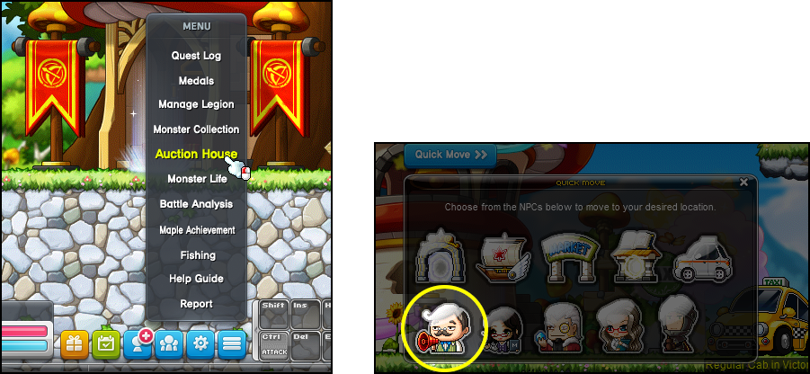 MapleStory Moving to Auction House