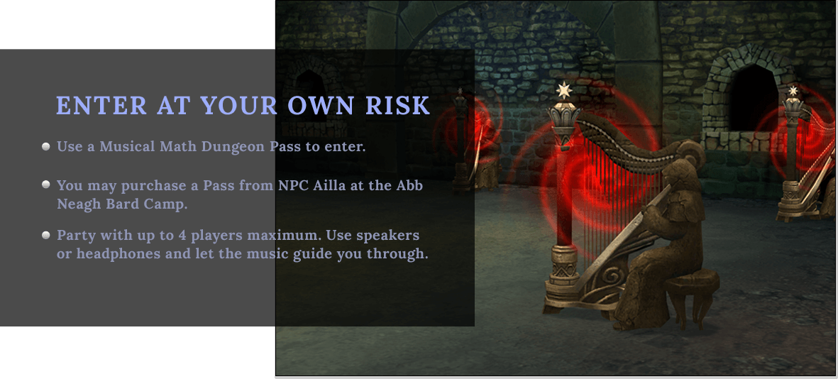 Enter at your own risk