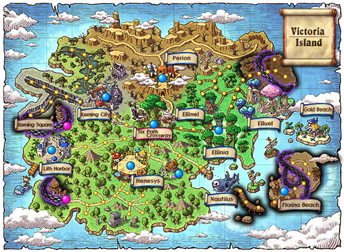 Nintendo's Asia-Exclusive MapleStory Games - Region Locked Feat