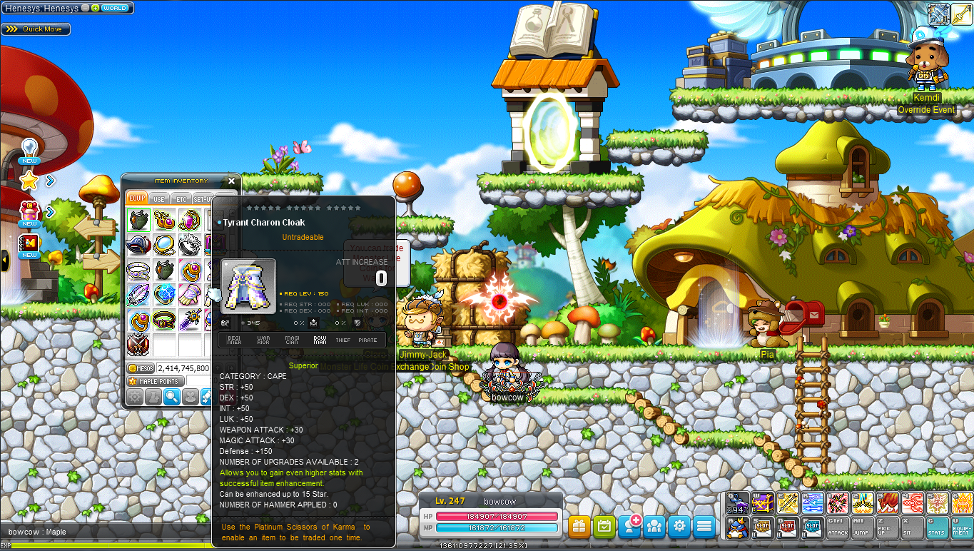 maplestory private servers with 5th job