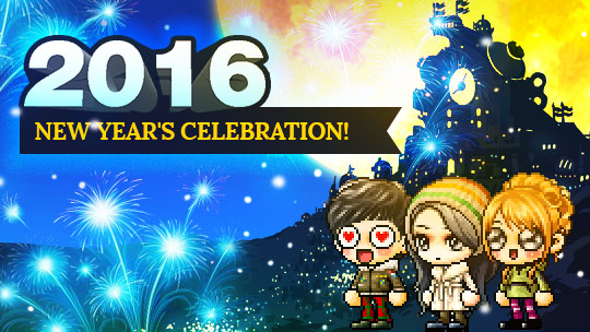 Celebrate the New Year: 12/31 – 1/26 | MapleStory